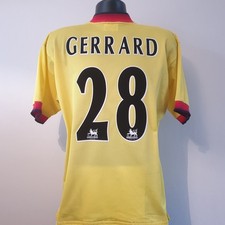 GERRARD 28 Liverpool Shirt -
