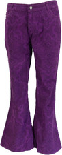 Mens Purple Paisley Vintage