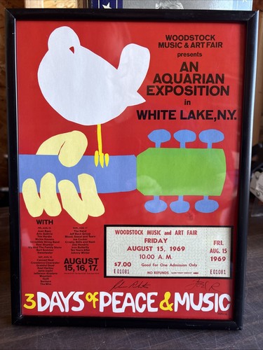 Woodstock promo poster - woodstock,