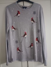 Joules Robin Christmas Jumper