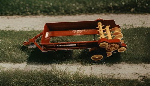 Vintage britains manure - britains,