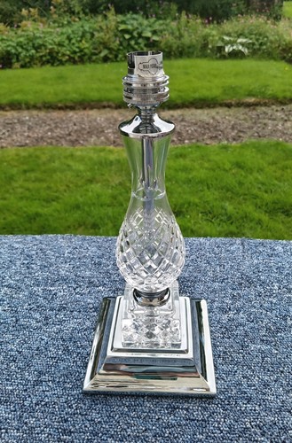 Cut crystal polished - cut, chrome