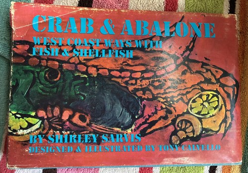 Vintage 1968 crab abalone - 1968~crab, &