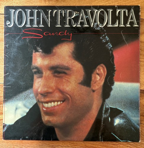 John travolta sandy vinyl lp - john,