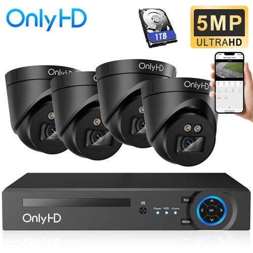 Cctv camera system dvr 5mp - camera,