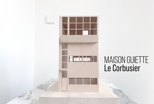 Corbusier maison guiette - le,