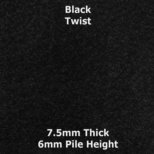 Samples black carpet saxony - -,