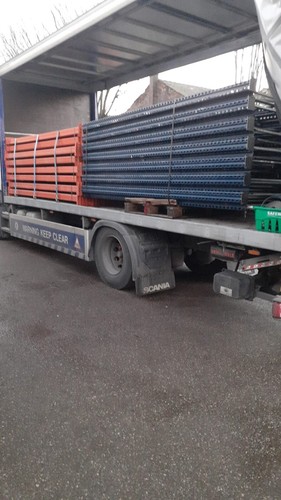 Mecalux pallet racking upright - mecalux,