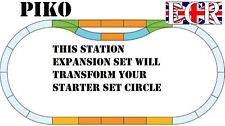 PIKO G SCALE 45mm BRASS STATION TRACK SET LGB BACHMANN COMPATIBLE GARDEN RAILWAY