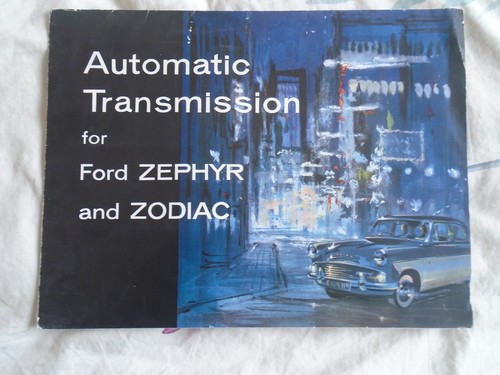 Ford zephyr zodiac automatic - ford,