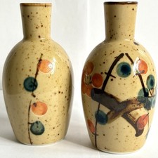 Pair vintage japanese tokkuri - pair,