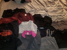 Womens Clothing Lot Size XS Northface Aeropostale Vans