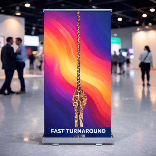 Custom roller banner pull - custom,