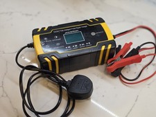 HAUSPROFI 12V/24V 8Amp Automatic Battery Charger with 3-Stage Charging, 6 Modes