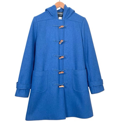 Crew blue hooded duffle - j.crew,
