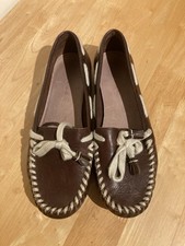 Fat Face Brown Leather