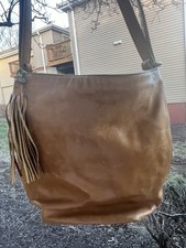 Vintage Y2K HOBO tan leather