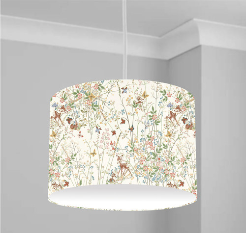 Bambi natural floral ceiling - bambi,