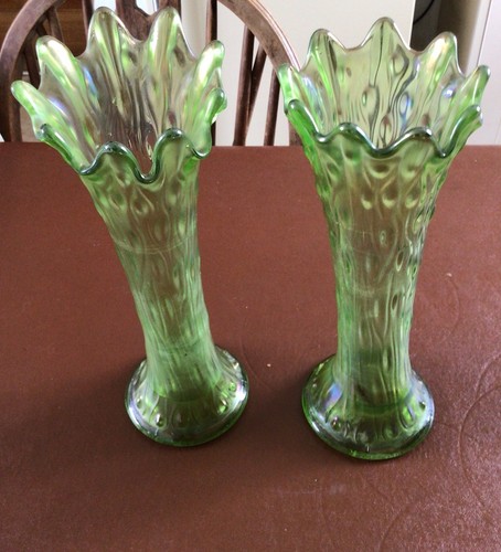 Pair antique green - antique, carnival