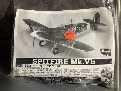 Bagged hasegawa spitfire vb - bagged, mk.vb