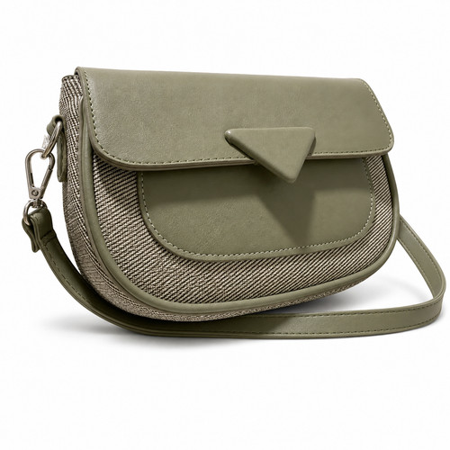 Women olive green woven - women's,