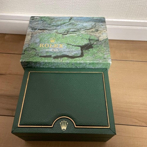 Rolex watch box case green - case,