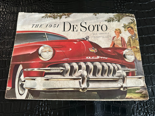1951 desoto vintage car - desoto, sales