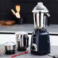 600W 3-in-1 Professional Indian Mixer Grinder Stainless Steel Jars Wet & Dry Mix