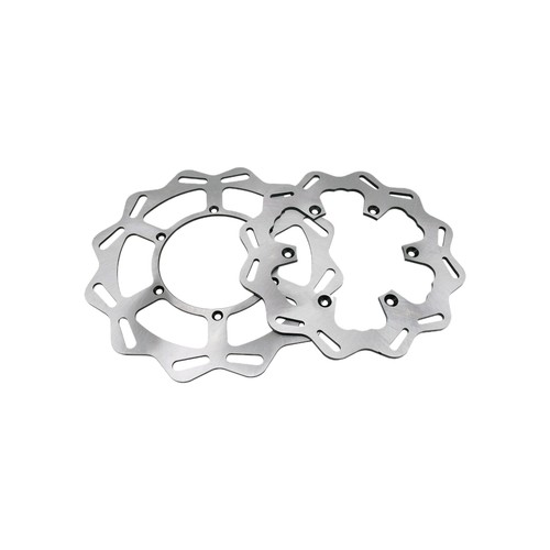 Front rear brake discs - front,