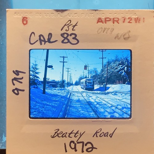 1972 beatty road snow trolley - 1972,