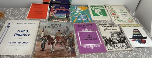 Vintage theatre programmes - theatre,