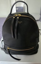RADLEY Fountain Road Black Leather Backpack/Rucksack