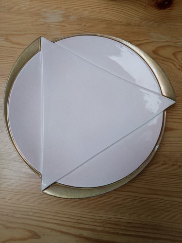 30s 40s carltonware plate - carltonware,