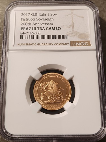 2017 gold proof sovereign - gold,