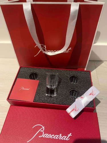 Baccarat vodka shot glasses - baccarat,