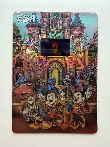 Disney fsa card 35mm - disney, card—