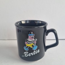 VINTAGE BERTIE BASSETT ONE TOO MANY AND YOU MIGHT TURN... BERTIE BLACK MUG