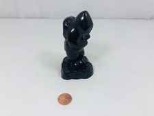 Vancouver B.C. Canada Boma Inuit Eskimo Man Argillite Replica Figurine