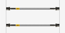 REAR HEL Brake Lines Hoses For