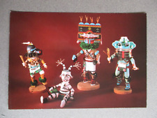 Art POSTCARD Native American Kachina Dolls HOPI Heard Museum Phoenix Arizona