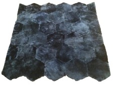 Handmade extra large Merino Wool Sheepskin Rug Yurt, Teepee, Glamping Tent