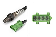 Lambda Sensor HELLA Fits PEUGEOT CITROEN FIAT RENAULT LANCIA Sw 6PA009165691