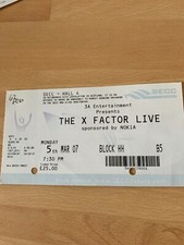 The X Factor Live 2007 tickets