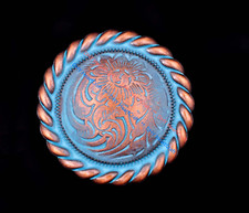 10X Western 2-Tone Blue Copper