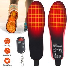 Heated Insoles USB Rechargeable Electric Heated Insoles with Remote Control