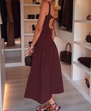 Zara Chocolate Brown Top Skirt