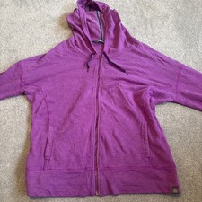 The North Face Women's Medium Hoodie Dusky Purple Full Zip Hooded Jacket