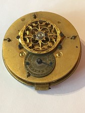 Antique Pocket Watch Fusee