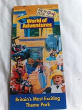 Vintage Chessington World Of Adventures Information Leaflet 1994