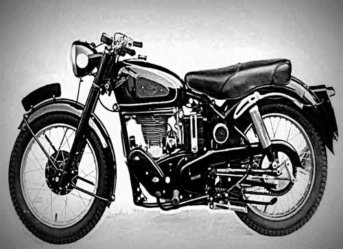 Photo velocette mss 03 - a4,